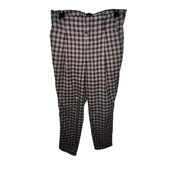 Hollister Pants - NWT Hollister Plaid Ultra High-Rise Pants – Women’s Medium
